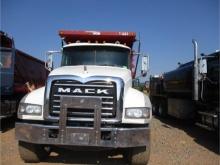 2014 Mack GU713 8x4 Tri Axle Dump Truck,