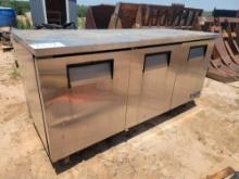 Steel Commercial Counter Refrigerator