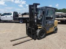 Cat GP35K Forklift, s/n AT13D-55087: LP Gas, 6800 lb. Cap., 1865 hrs (Utili