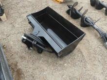 Unused 2024 GIYI Excavator Bucket, s/n QXD3T24072085: fits Cat 3-5 ton Exca