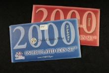 2000 United States Uncirculated Mint Set including P and D; 2xBid