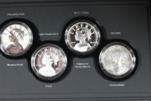 American Liberty 225th Anniversary Silver Four Medal Set