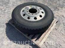 11R24.5 ALUMINIUM WHEEL & TIRE