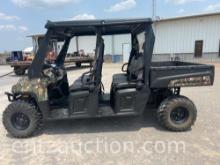 2012 POLARIS RANGER, 4X4, 5 PASSENGER, STEREO,