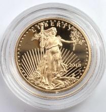 2018 GOLD AMERICAN EAGLE 1/4 OZT $10 PROOF COIN