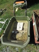 POWER DRIVEN LAWN CART WITH CHARGER