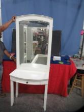 SMALL VANITY  WITH MIRROR 76 X 30 X 19