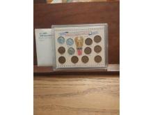 1980 MINT SET AND WORLD WAR II PENNY COLLECTION