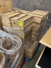 Pallet Of Wooden Crates
