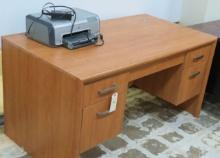 Brown Wood Desk, 60"x32"
