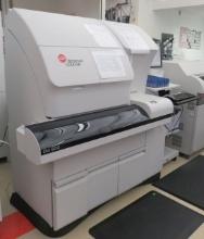 Beckman Coulter DXL 600 lab analyzer plus Lexmark MS321 ink jet printer and monitor