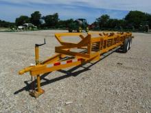 9550 4 BALE BUMPER PULL HAY TRAILER