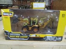 2195 HULNA METAL DIE-CAST TOY BACKHOE LOADER