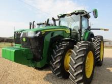 4909 John Deere 8R 370 C/A MFD IVT ILS 485 HOURS 480/80R50/DUALS 420/85R34 FRONT DUALS, RIGHT HAN...