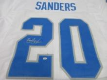 Barry Sanders of the Detroit Lions signed autographed football jersey PAAS COA 904
