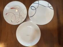 (15) Corelle Decorative Desert Plates