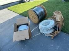 Spool of various cable