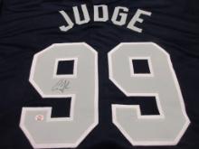 Aaron Judge of the NY Yankees signed autographed baseball jersey PAAS COA 609