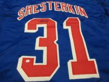 Igor Shesterkin of the NY Rangers signed autographed hockey jersey PAAS COA 534