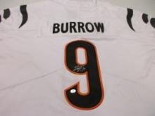 Joe Burrow of the Cincinnati Bengals signed autographed football jersey PAAS COA 329