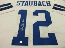 Roger Staubach of the Dallas Cowboys signed autographed football jersey PAAS COA 857