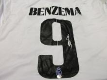 Karim Benzema of Real Madrid signed autographed soccer jersey PAAS COA 806