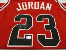Michael Jordan of the Chicago Bulls signed autographed basketball jersey ERA COA 476