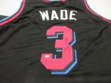 Dwyane Wade of the Miami Heat signed autographed basketball jersey PAAS COA 652
