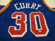 Stephen Curry of the Golden State Warriors signed autographed basketball jersey PAAS COA 363
