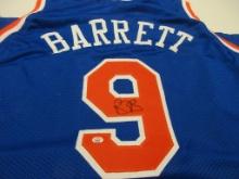 RJ Barrett of the NY Knicks signed autographed basketball jersey PAAS COA 068