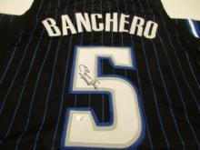 Paolo Banchero of the Orlando Magic signed autographed basketball jersey PAAS COA 913