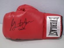 Gervonta "TANK" Davis signed autographed boxing glove PAAS COA 525