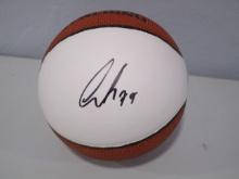 Luka Doncic of the Dallas Mavericks signed autographed mini basketball PAAS COA 681