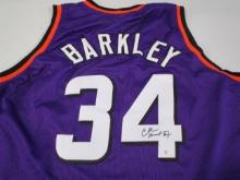 Charles Barkley of the Phoenix Suns signed autographed basketball jersey PAAS COA 382