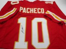 Isiah Pacheco of the KC Chiefs signed autographed football jersey PAAS COA 832