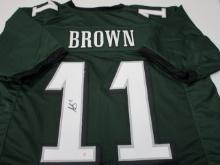 A. J. Brown of the Philadelphia Eagles signed autographed football jersey PAAS COA 638