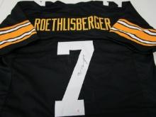 Ben Roethlisberger of the Pittsburgh Steelers signed autographed football jersey PAAS COA 829