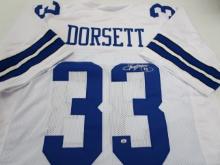 Tony Dorsett of the Dallas Cowboys signed autographed football jersey PAAS COA 684