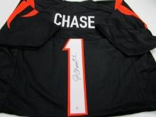 Ja'Marr Chase of the Cincinnati Bengals signed autographed football jersey PAAS COA 078