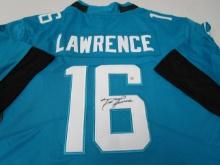 Trevor Lawrence of the Jacksonville Jaguars signed autographed football jersey PAAS COA 212