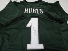 Jalen Hurts of the Philadelphia Eagles signed autographed football jersey PAAS COA 617