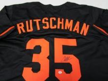 Adley Rutschman of the Baltimore Orioles signed autographed baseball jersey PAAS COA 316