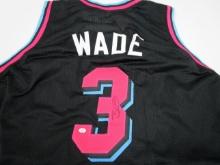 Dwyane Wade of the Miami Heat signed autographed basketball jersey PAAS COA 649