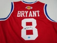 Kobe Bryant of the LA Lakers signed autographed ALL STAR basketball jersey TAA COA 709