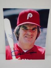 Pete Rose of the Cincinnati Reds signed autographed 8x10 photo Legends COA 292