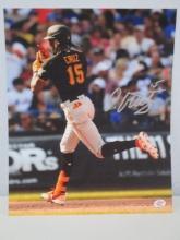 Oneil Cruz of the Pittsburgh Pirates signed autographed 8x10 photo PAAS COA 127