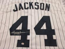 Reggie Jackson of the NY Yankees signed autographed baseball jersey PAAS COA 896