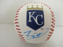 Bobby Witt Jr of the KC Royals signed autographed logo baseball PAAS COA 143