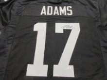 Davante Adams of the LV Raiders signed autographed football jersey PAAS COA 089