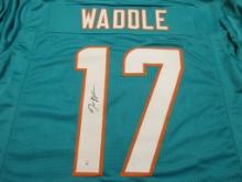 Jaylen Waddle of the Miami Dolphins signed autographed football jersey PAAS COA 684